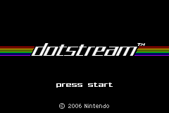 Bit Generations: Dotstream (GBA)   © Nintendo 2006    1/3