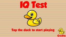 IQ Test (WU)   © Ninja Pig 2014    1/3