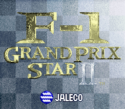 F1 Grand Prix Star II (ARC)   © Jaleco 1993    1/3
