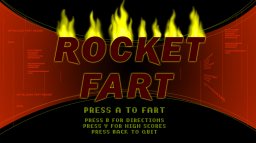 Rocket Fart (X360)   © Z Enterprises 2009    1/3