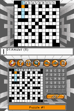 1001 Crosswords (NDS)   © Mastertronic Group 2012    2/3