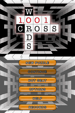 1001 Crosswords (NDS)   © Mastertronic Group 2012    1/3