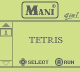 4 In 1: Tetris / Tennis / Alleyway / Yakuman (GB)   © Mani 1995    1/5