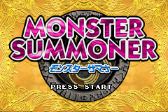 Monster Summoner (GBA)   © Ertain 2004    1/3