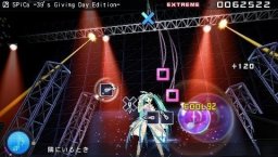 Hatsune Miku: Project Diva Extend (PSP)   © Sega 2011    2/4