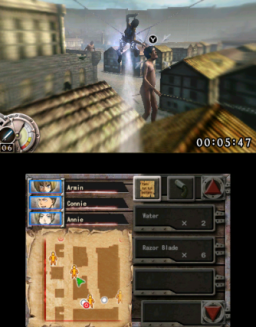 Attack On Titan: Humanity In Chains (3DS)   © Spike Chunsoft 2014    2/4
