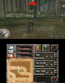 Attack On Titan: Humanity In Chains (3DS)   © Spike Chunsoft 2014    3/4