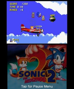3D Sonic The Hedgehog 2 (3DS)   © Sega 2015    1/3
