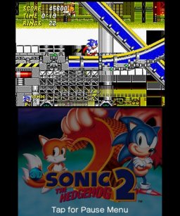 3D Sonic The Hedgehog 2 (3DS)   © Sega 2015    2/3