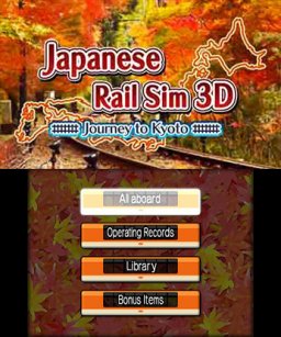 Japanese Rail Sim 3D: Journey To Kyoto [eShop] (3DS)   © Sonic Powered 2015    1/3