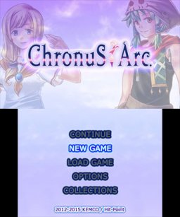 Chronus Arc (3DS)   © Kemco 2015    1/3