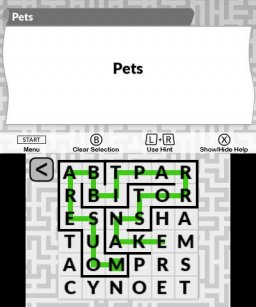 Word Puzzles By POWGI (3DS)   © Lightwood 2016    2/3