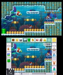 Super Mario Maker For Nintendo 3DS (3DS)   © Nintendo 2016    2/4