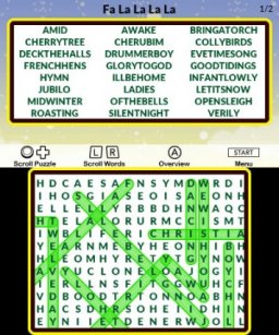 Epic Word Search Holiday Special (3DS)   © Lightwood 2016    3/3
