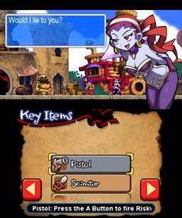 Shantae And The Pirate's Curse (3DS)   © Rising Star 2016    1/3
