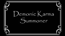 Demonic Karma Summoner (WU)   © GNOB Software 2016    1/3