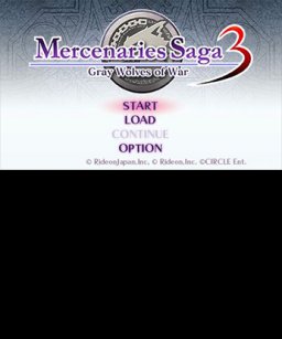 Mercenaries Saga 3 (3DS)   © Circle Entertainment 2016    1/3