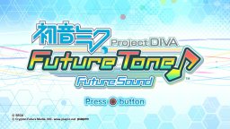 Hatsune Miku: Project Diva Future Tone: Future Sound (PS4)   © Sega 2016    1/3