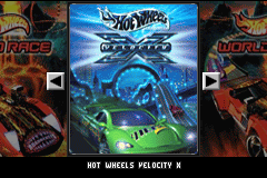 Hot Wheels: World Race / Velocity X (GBA)   © THQ 2005    1/3