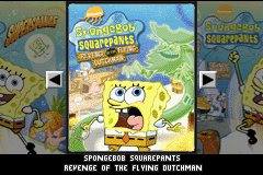 SpongeBob SquarePants: SuperSponge / SpongeBob SquarePants: Revenge Of The Flying Dutchman (GBA)   © THQ 2004    1/3