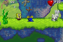 SpongeBob SquarePants: SuperSponge / SpongeBob SquarePants: Revenge Of The Flying Dutchman (GBA)   © THQ 2004    3/3