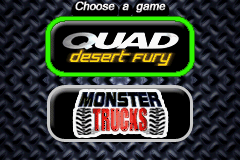Monster Trucks / Quad Desert Fury (GBA)   © Majesco 2005    1/3