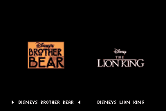 Brother Bear / The Lion King 1 1/2 (GBA)   © THQ 2005    1/3