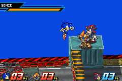 Sonic Advance / Sonic Battle (GBA)   © THQ 2005    3/3