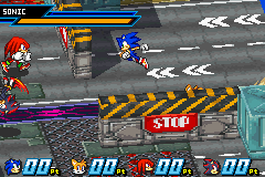 Sonic Pinball Party / Sonic Battle (GBA)   © THQ 2005    2/3