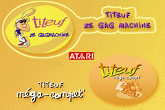 Titeuf: Ze Gag Machine / Titeuf: Mega Compet (GBA)   © Atari 2005    1/3