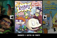Tak And The Power Of Juju / SpongeBob SquarePants: SuperSponge / Rugrats: I Gotta Go Party (GBA)   © THQ 2005    1/4