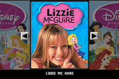 Lizzie McGuire On The Go! / Disney Princess (GBA)   © THQ 2005    1/3