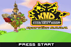 Codename: Kids Next Door: Operation S.O.D.A. (GBA)   © Global Star 2004    1/3