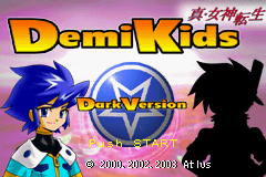DemiKids: Dark Version (GBA)   © Atlus 2002    1/3