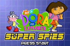 Dora The Explorer: Super Spies (GBA)   © Gotham Games 2004    1/3