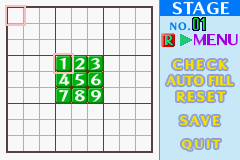 Dr. Sudoku (GBA)   © 505 Games 2006    3/3