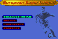 European Super League (GBA)   © Virgin 2001    1/3