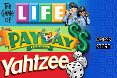 The Game Of Life / Yahtzee / Payday (GBA)   © Zoo Games 2005    1/4