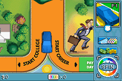 The Game Of Life / Yahtzee / Payday (GBA)   © Zoo Games 2005    2/4