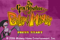 The Grim Adventures Of Billy & Mandy (GBA)   © Midway 2006    1/3