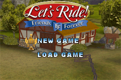 Let's Ride! Friends Forever (GBA)   © Dtp Entertainment 2007    1/3