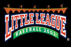 Little League Baseball 2002 (GBA)   © NewKidCo 2002    1/3