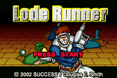 Lode Runner (2003) (GBA)   © Success 2003    1/3