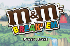 M&M's Break 'Em (GBA)   © DSI 2007    1/3