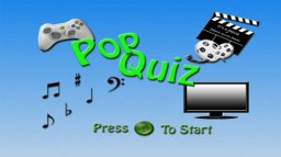 Pop Quiz (X360)   © Thunder Hammer 2009    1/2