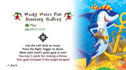 Wacky Water Fun (X360)   © Silver Dollar Games 2009    1/3