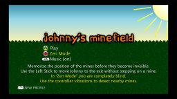 Johnny's Minefield (X360)   © Silver Dollar Games 2009    1/3