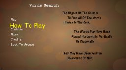 Words Search (X360)   © KRGkill 2009    1/3