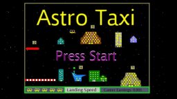 Astro Taxi (X360)   © Hoelkosoft 2009    1/3