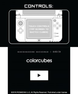 Color Cubes (3DS)   © RCMADIAX 2017    1/3